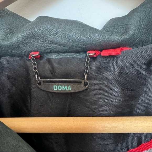 Doma Women's forest deep green Leather Jacket M - Picture 5 of 10